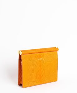 Borse A Tracolla Euterpe Studio | Cetra Mini Watersnake Orange