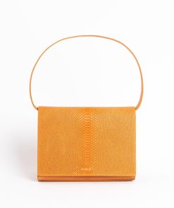 Borse A Spalla Euterpe Studio | Isidora Watersnake Orange