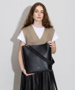 Maxi Bags Euterpe Studio | Ursula Black Martellato