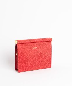 Mini Bags Euterpe Studio | Cetra Mini Brushed Scarlet