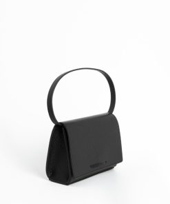 Borse A Mano Euterpe Studio | Isidora Mini Black Martellato