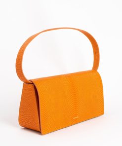 Borse A Tracolla Euterpe Studio | Neroli Watersnake Orange