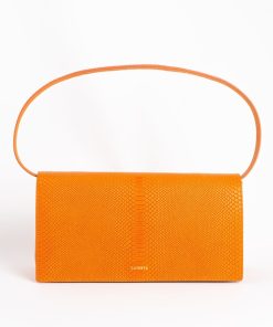 Borse A Tracolla Euterpe Studio | Neroli Watersnake Orange