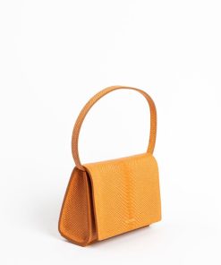 Borse A Mano Euterpe Studio | Isidora Mini Watersnake Orange