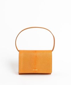 Borse A Mano Euterpe Studio | Isidora Mini Watersnake Orange