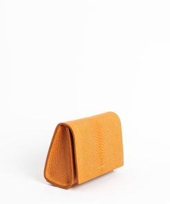 Borse A Mano Euterpe Studio | Isidora Mini Watersnake Orange