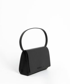 Borse A Tracolla Euterpe Studio | Isidora Mini Black Martellato