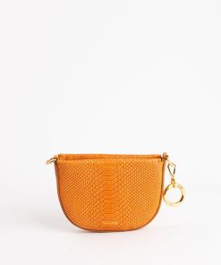 Borse A Tracolla Euterpe Studio | Lina Watersnake Orange