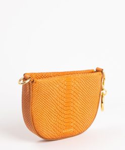 Borse A Tracolla Euterpe Studio | Lina Watersnake Orange