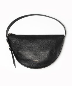 Borse A Mano Euterpe Studio | Clio Mini Black Martellato