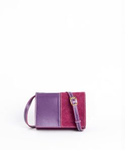 Borse A Tracolla Euterpe Studio | Isidora Mini Plum Patch