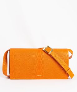 Borse A Spalla Euterpe Studio | Neroli Watersnake Orange