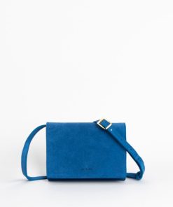 Mini Bags Euterpe Studio | Isidora Mini Velvet Mediterraneo