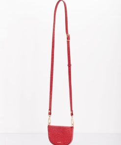 Micro Bags Euterpe Studio | Lina Brushed Scarlet