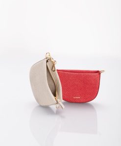 Micro Bags Euterpe Studio | Lina Brushed Scarlet