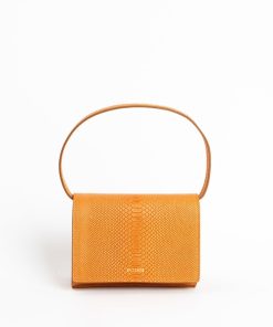 Mini Bags Euterpe Studio | Isidora Mini Watersnake Orange