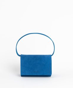 Borse A Tracolla Euterpe Studio | Isidora Mini Velvet Mediterraneo