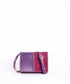 Borse A Mano Euterpe Studio | Isidora Mini Plum Patch