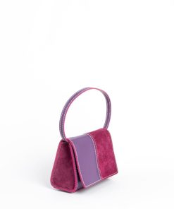 Borse A Mano Euterpe Studio | Isidora Mini Plum Patch